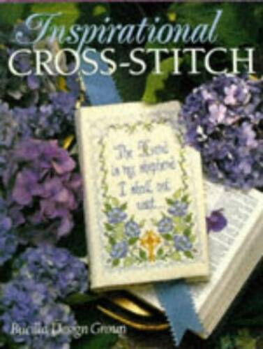 Inspirational Cross-Stitch Hardcover Book by Bucilla Design Group in Good Condition