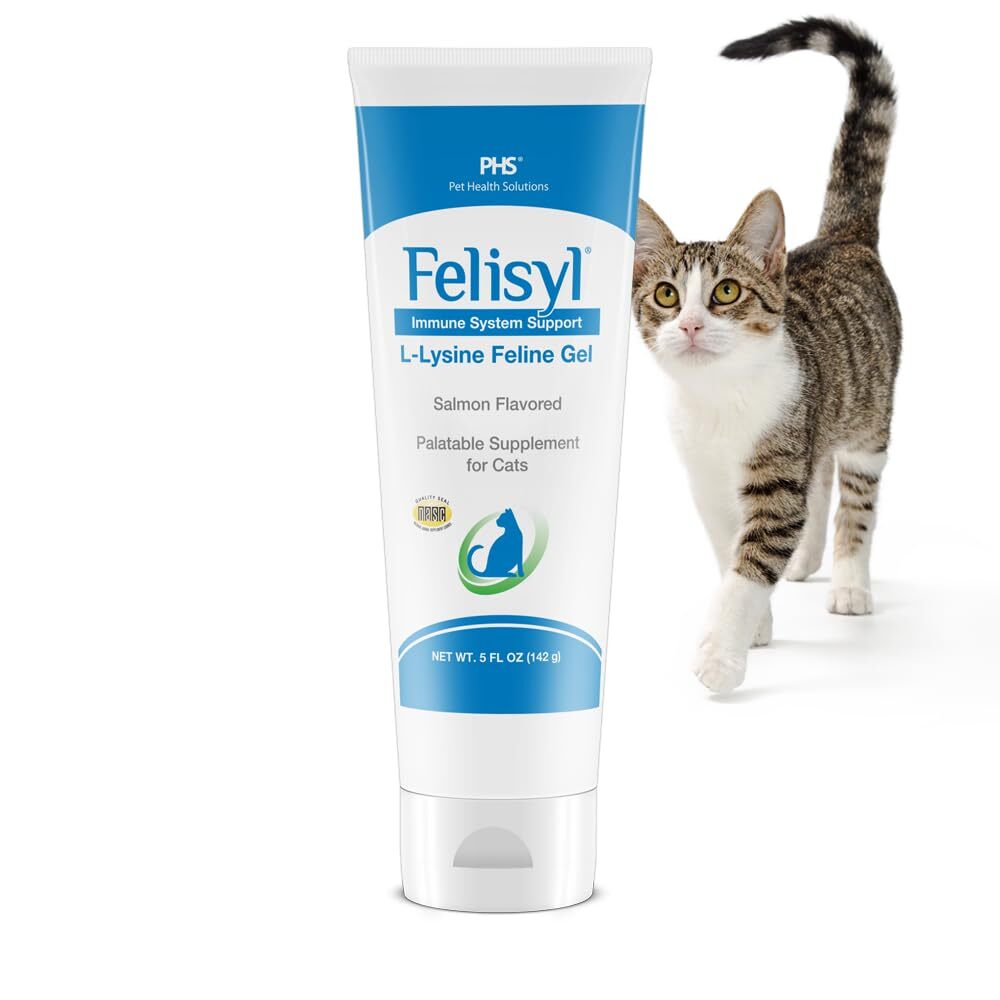 L-Lysine Gel for Cats - Immune System Support - Supplement Support for Health...