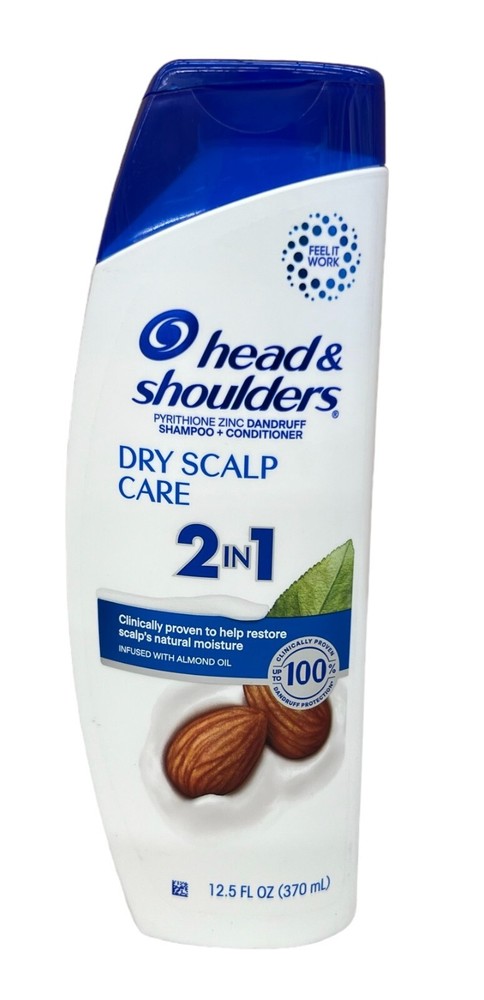 Head & Shoulders Dry Scalp Care 2-in-1 Dandruff Shampoo and Conditioner 12.5 oz