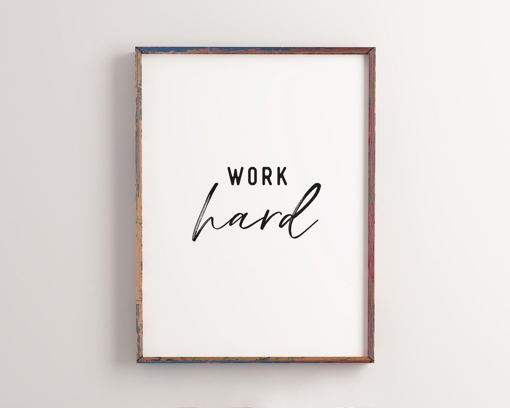 Office Wall Art Printable Office Decor Home Office Wall Art Motivational Quotes