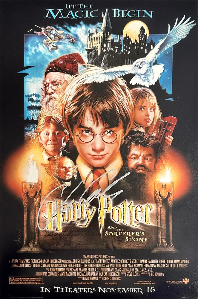 Chris Columbus Signed 12x18 