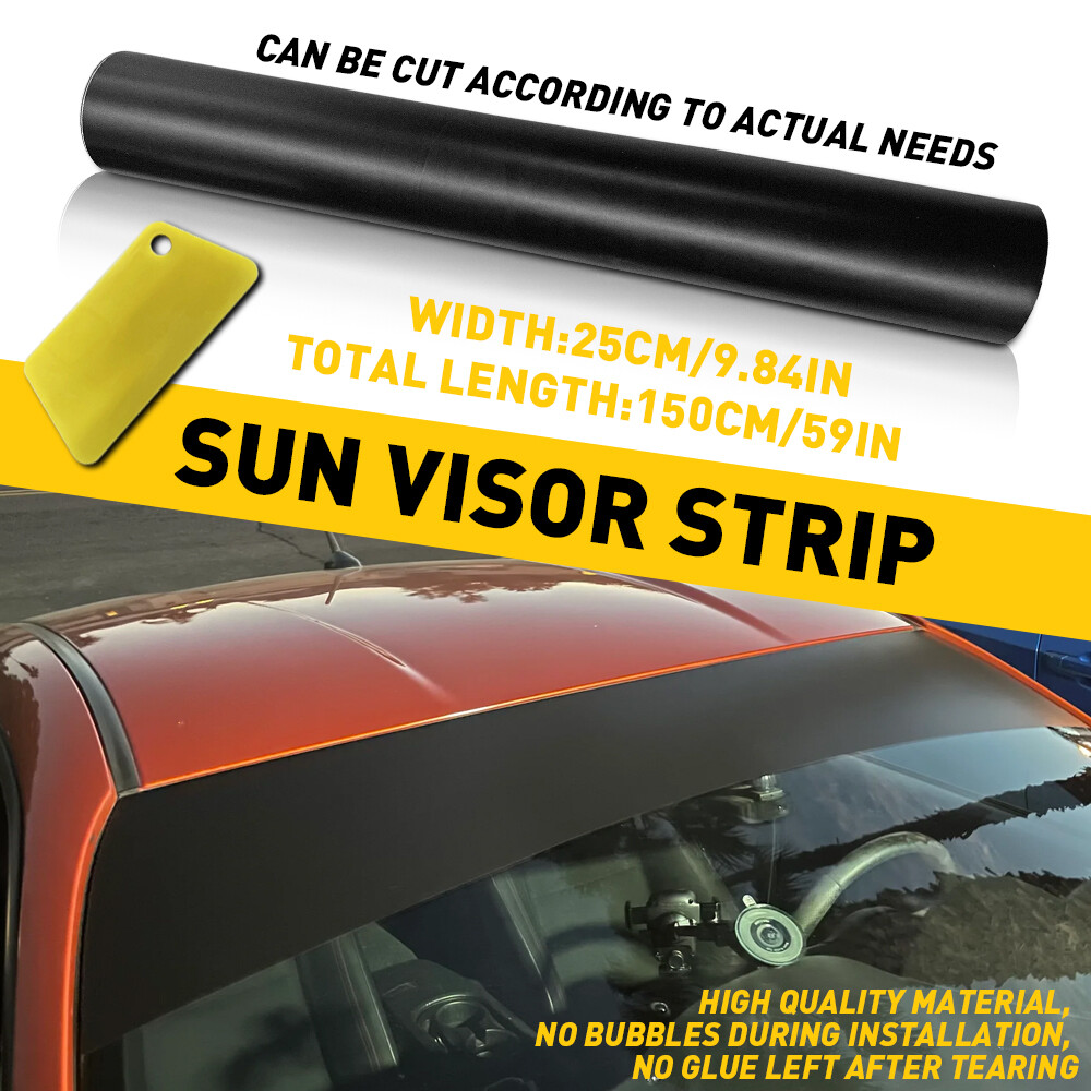Sun Strip Visor Premium Vinyl Decal 60