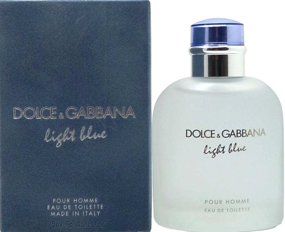 4.2oz Dolce & Gabbana Light Blue for Men Eau de Toilette *New Sealed Authentic*