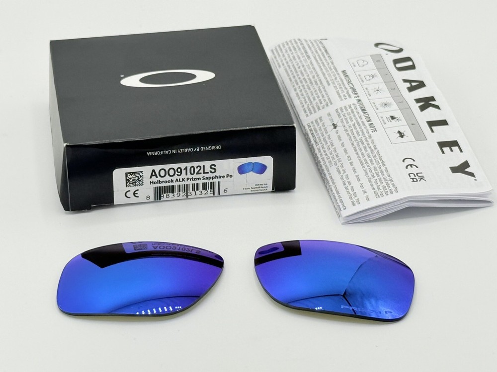 NEW OAKLEY HOLBROOK SUNGLASSES PRIZM POLARIZED SAPPHIRE BLUE REPLACEMENT LENS