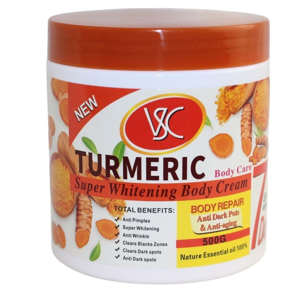 VSC Turmeric Super Whitening Body Cream – Brightening & Spot Removal
