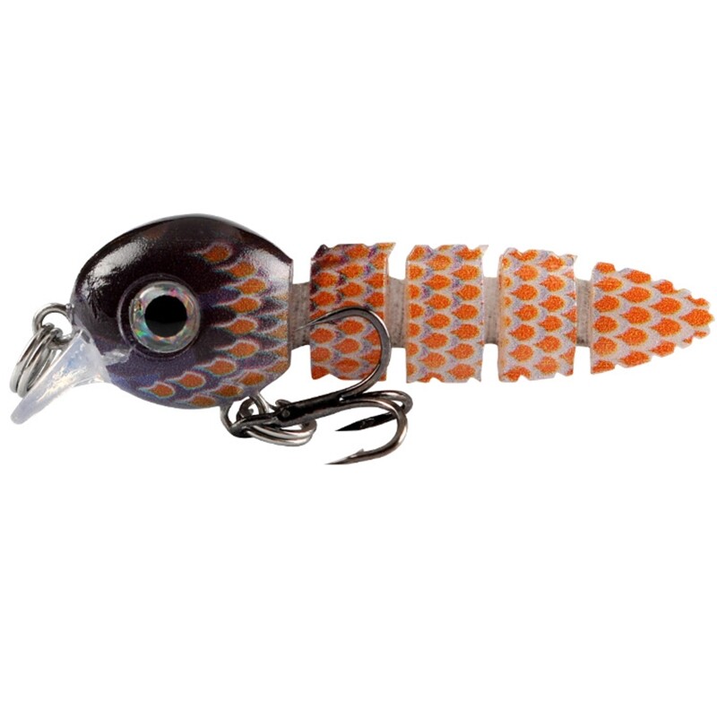 3D Minnow Swimbait Fishing Lure for Saltwater Multi-Section Squid