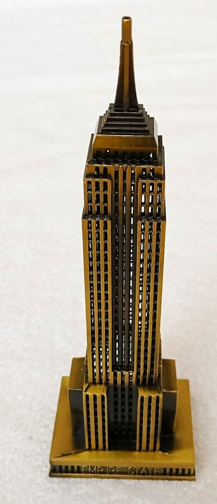 2025 Tabletop Metal Statue of EMPIRE STATE BUILDING in New York City 7