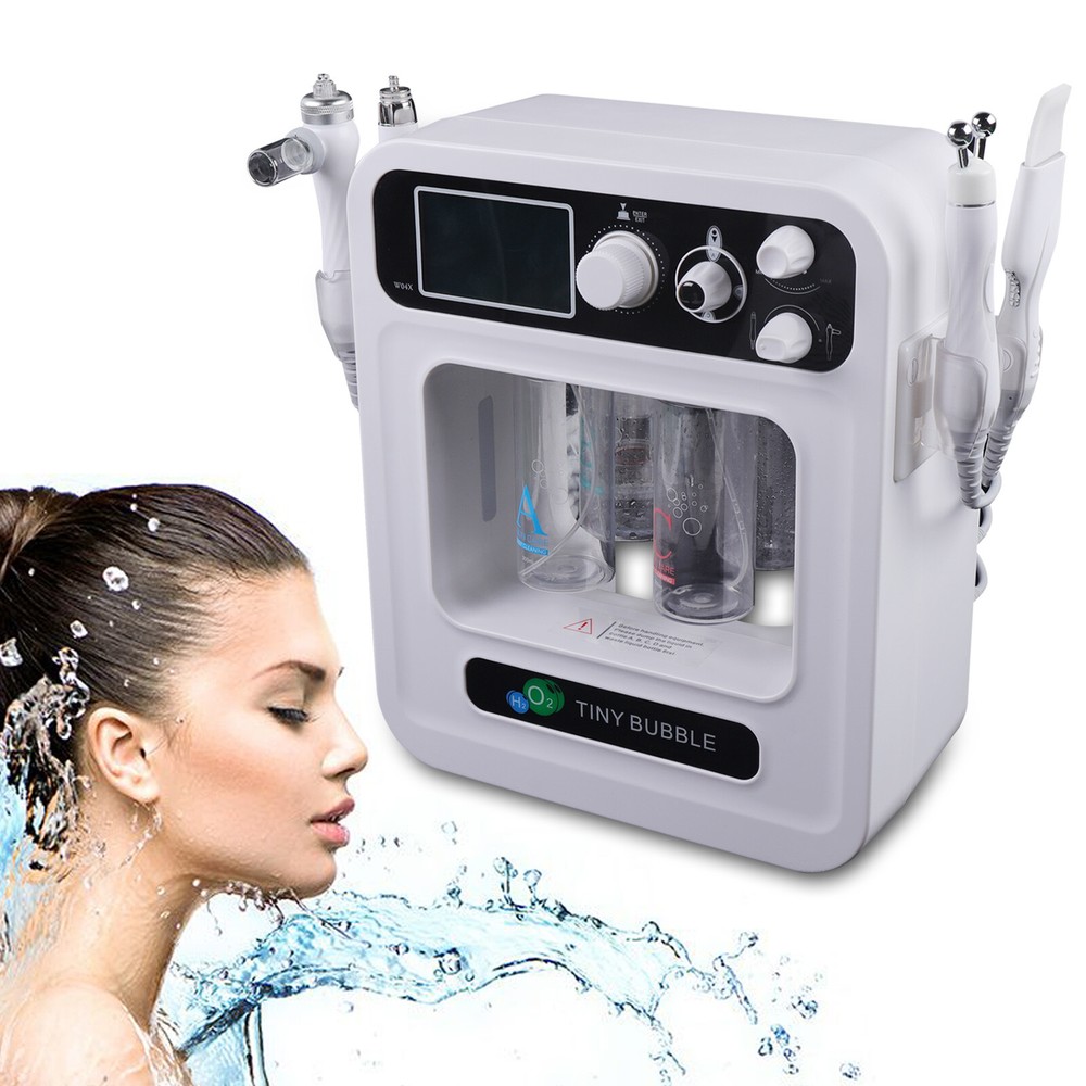 4in1 Hydra Hydro Machine Pro Water Dermabrasion Deep Facial Beauty Home Face Spa