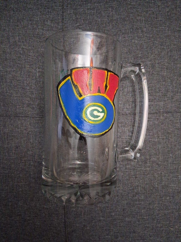 DIY Wisconsin Sports Beer Mug