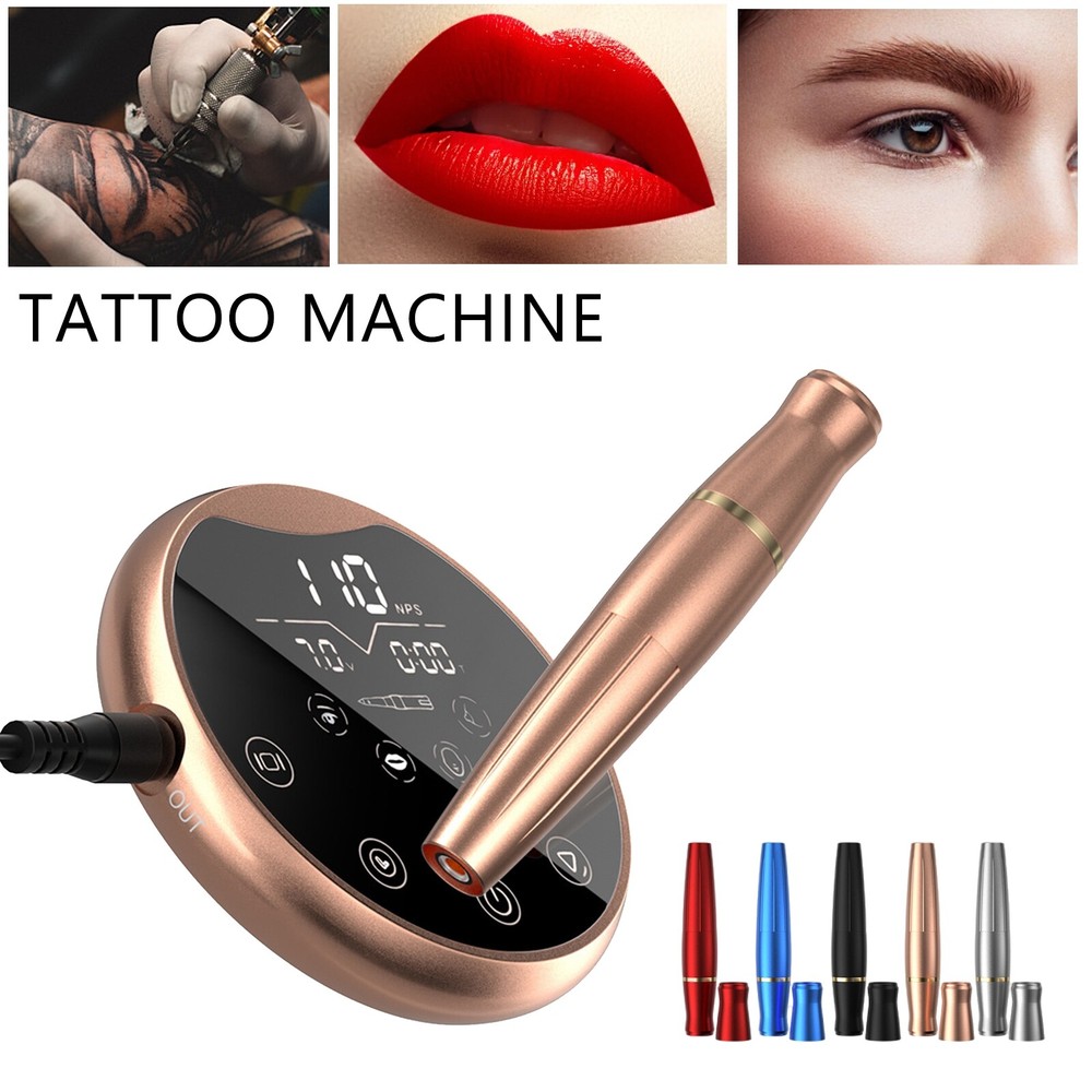 PMU Machine Permanent Makeup Kit Tattoo Eyebrow Pen Eyebrow Bleach Lip Eyeliner