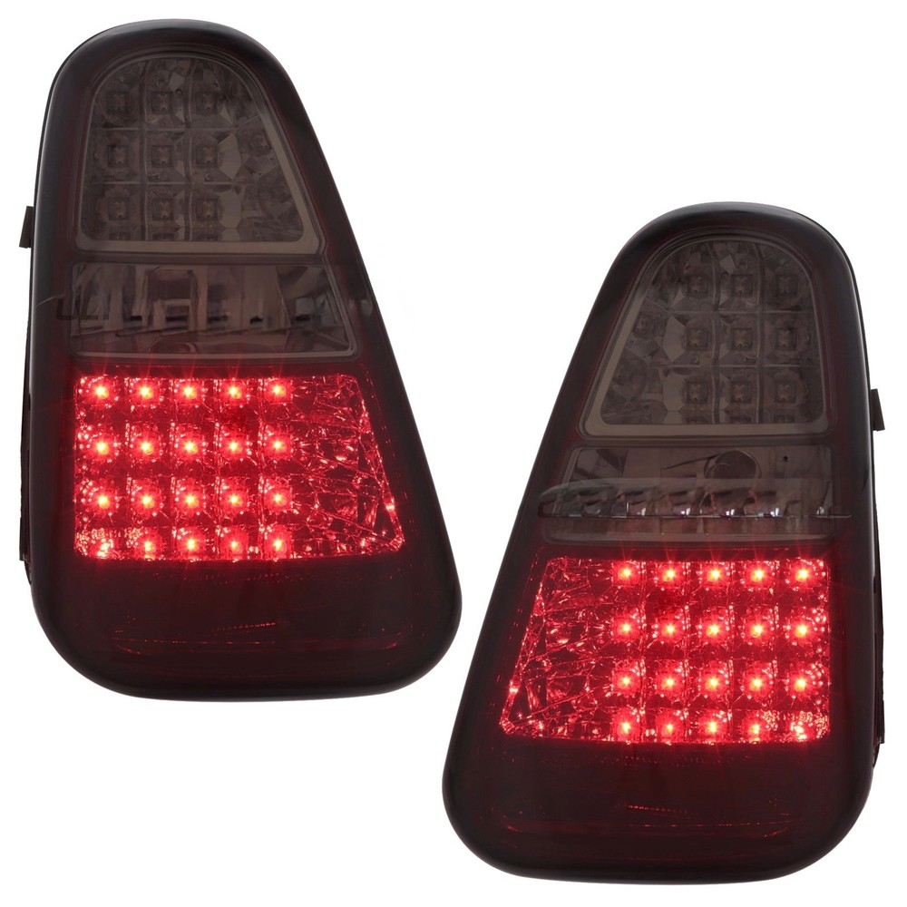 Fits MINI R53 Rear Lights Red Smoked LED Tail Cooper 2004-2006 R52 R50 Cooper S