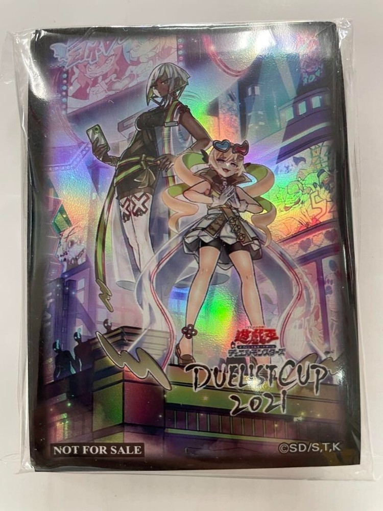 Yugioh Duelist Cup 2021 Evil Twins Trouble Sunny Card Sleeves 70 Count