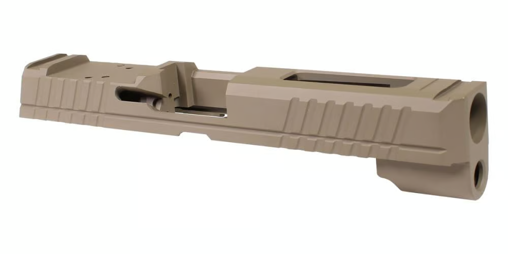 SIG P320 LF320 Pro Slide, RMR , FDE, 9mm Barrel, Return Spring