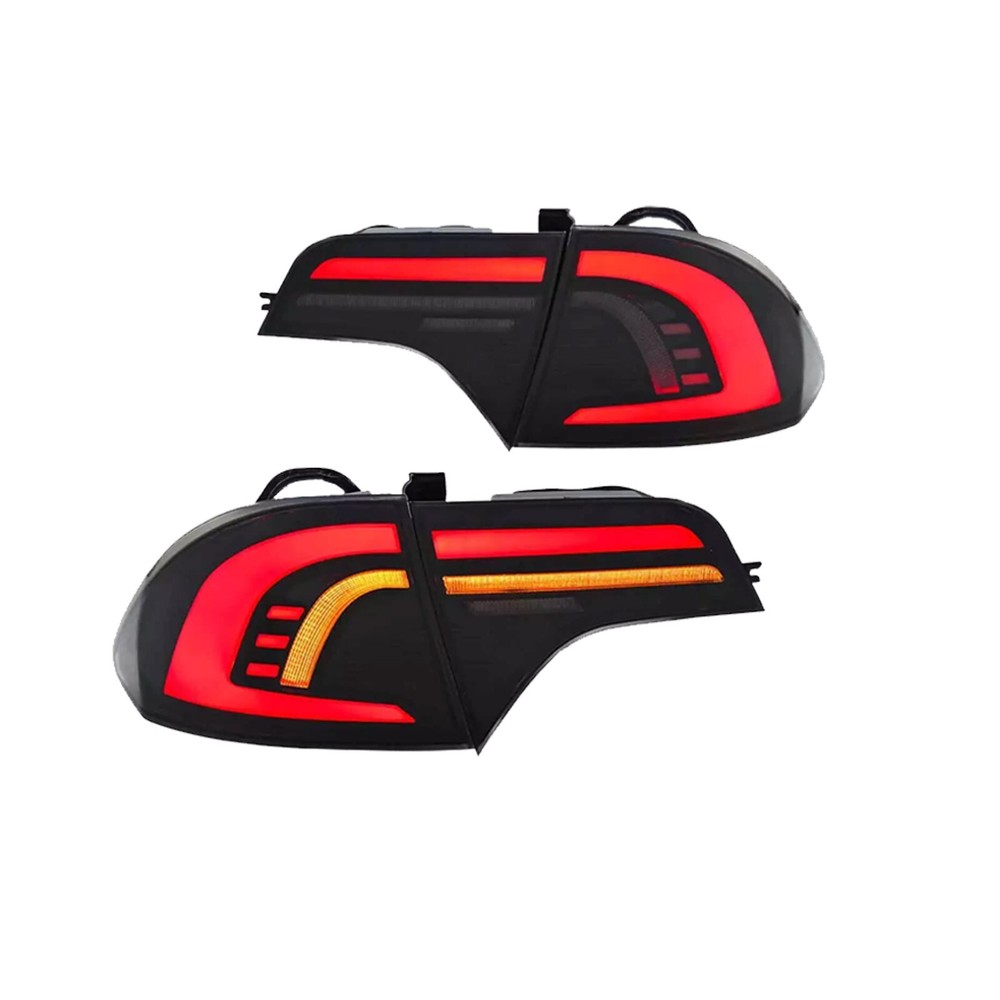 1Pair Full LED Tail Lights For Honda Civic Sedan 2006-2011 Start up Animation