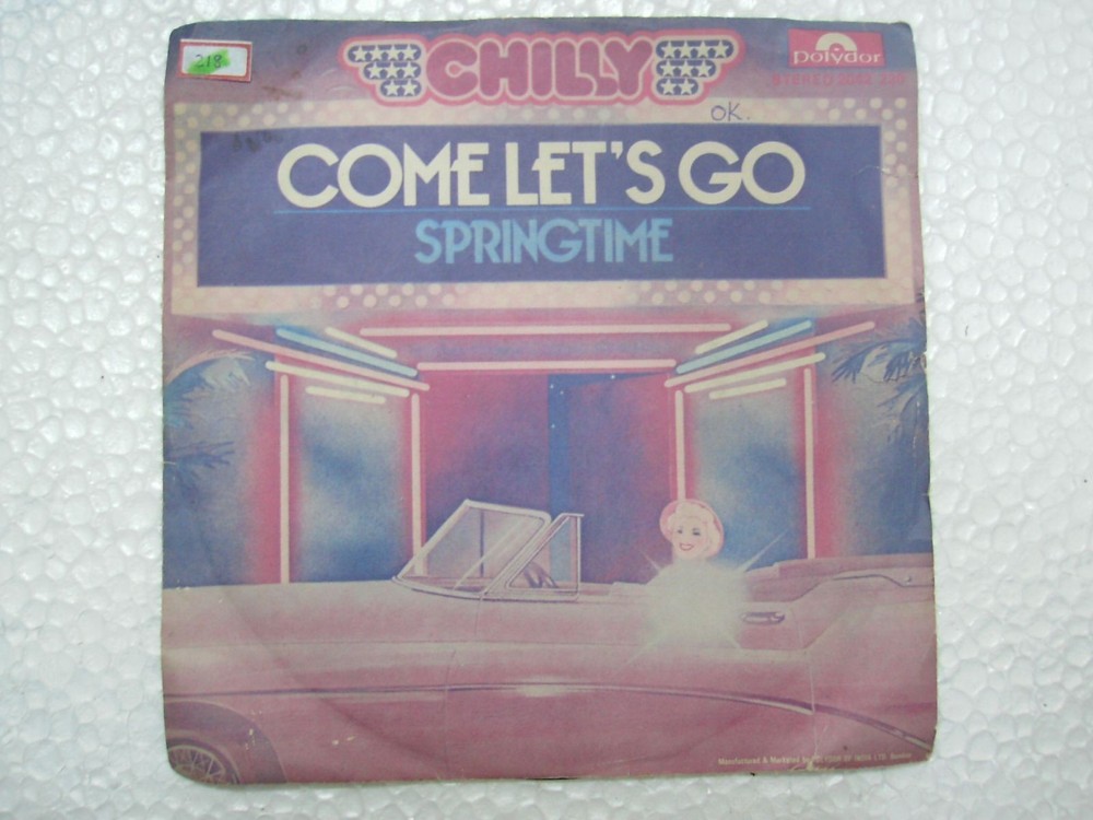 CHILLY 2042 220 COME LETS GO RED RARE SINGLE 7