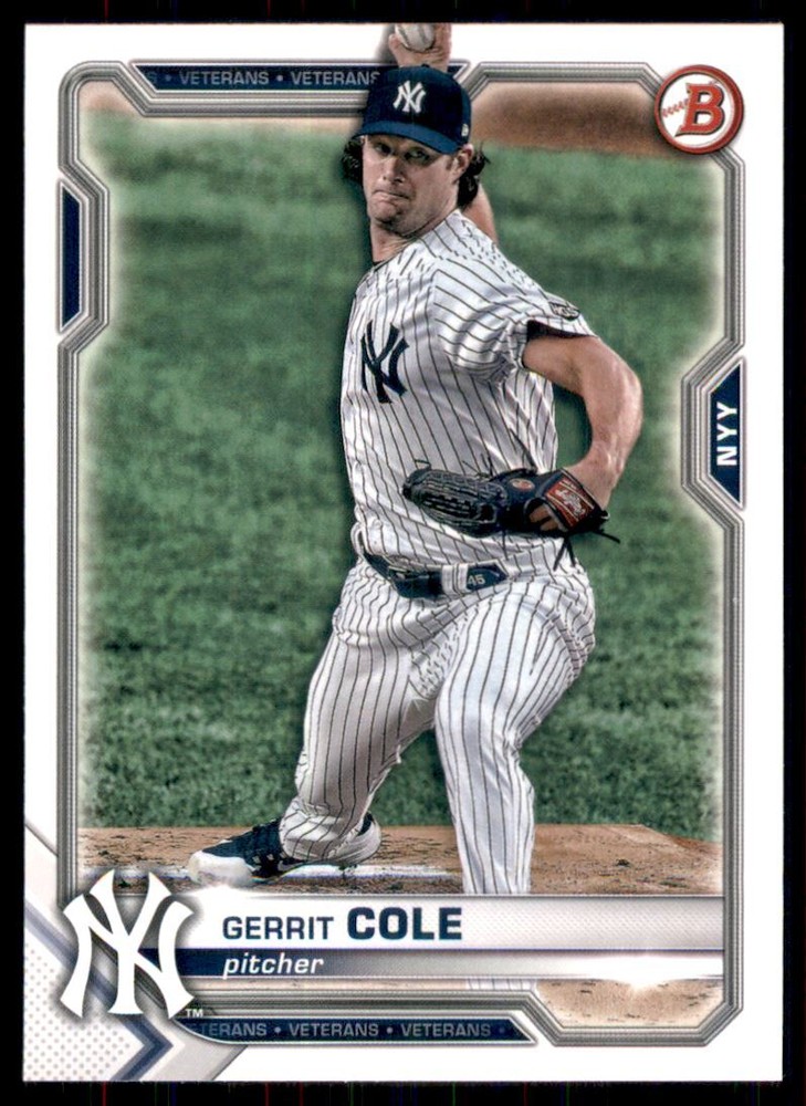2021 Bowman #65 Gerrit Cole