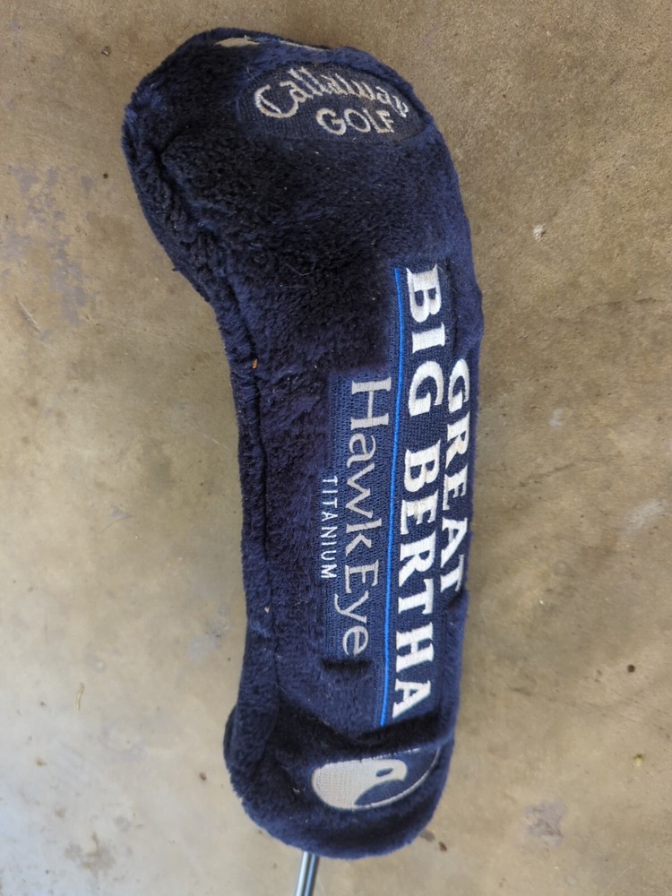 Callaway Great Big Bertha Hawk Eye 8.5 Degree Right Hand Titanium Driver with Graphite Shaft  