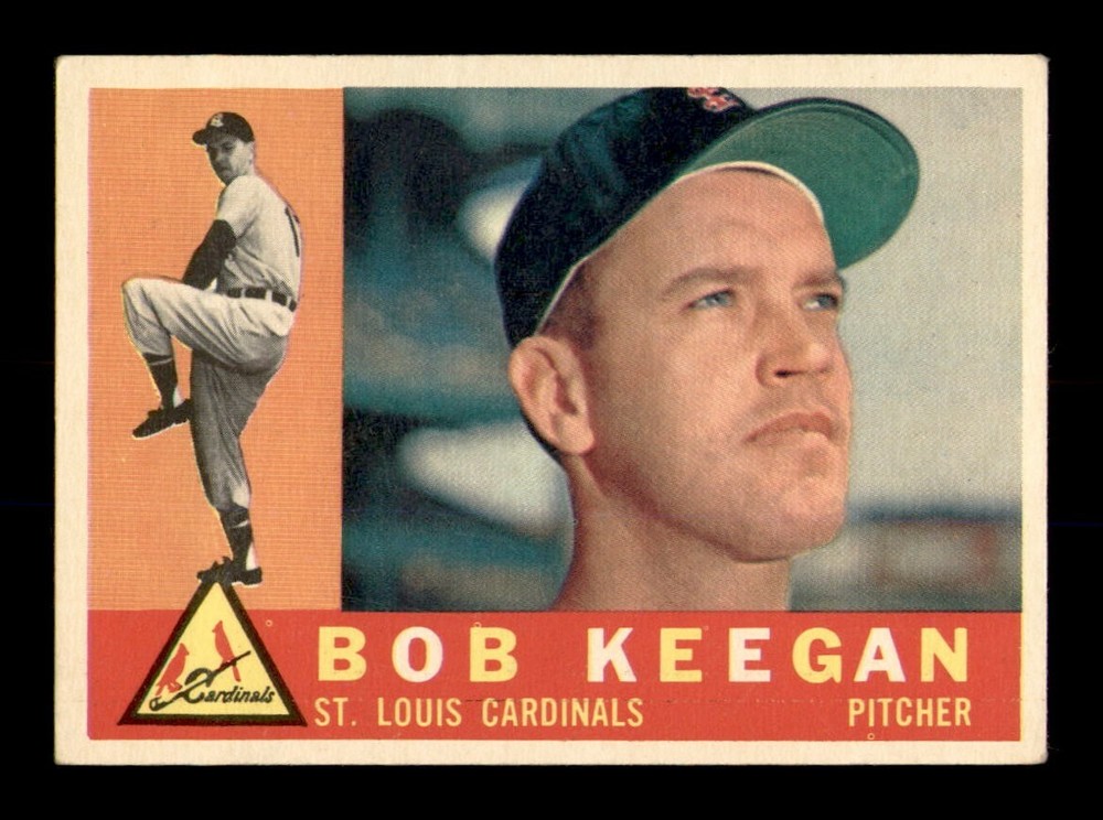 1960 Topps Set Break #291 Bob Keegan EX *OBGcards*