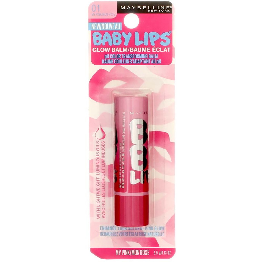 Maybelline Baby Lips Glow Lip Balm 6 Pack in My Pink 0.13 oz