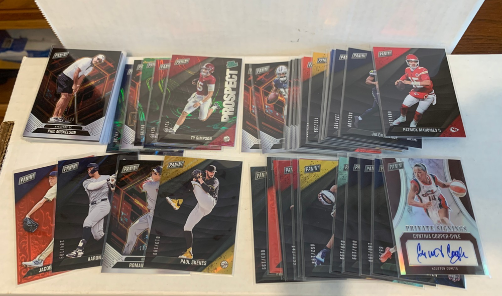 2025 Panini Black Friday Cyber Monday Black Friday 53 Card Lot Mahomes Skenes-image