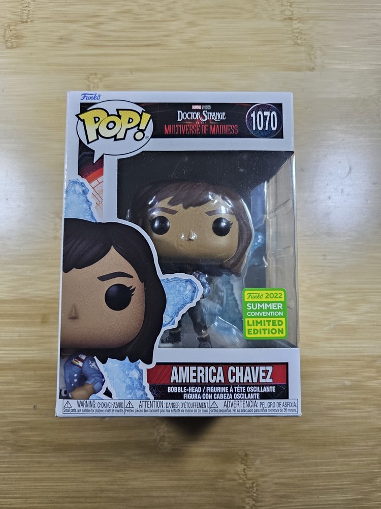 Funko POP! #1070 America Chavez Doctor Strange SDCC 2022 (Shared) + Protector