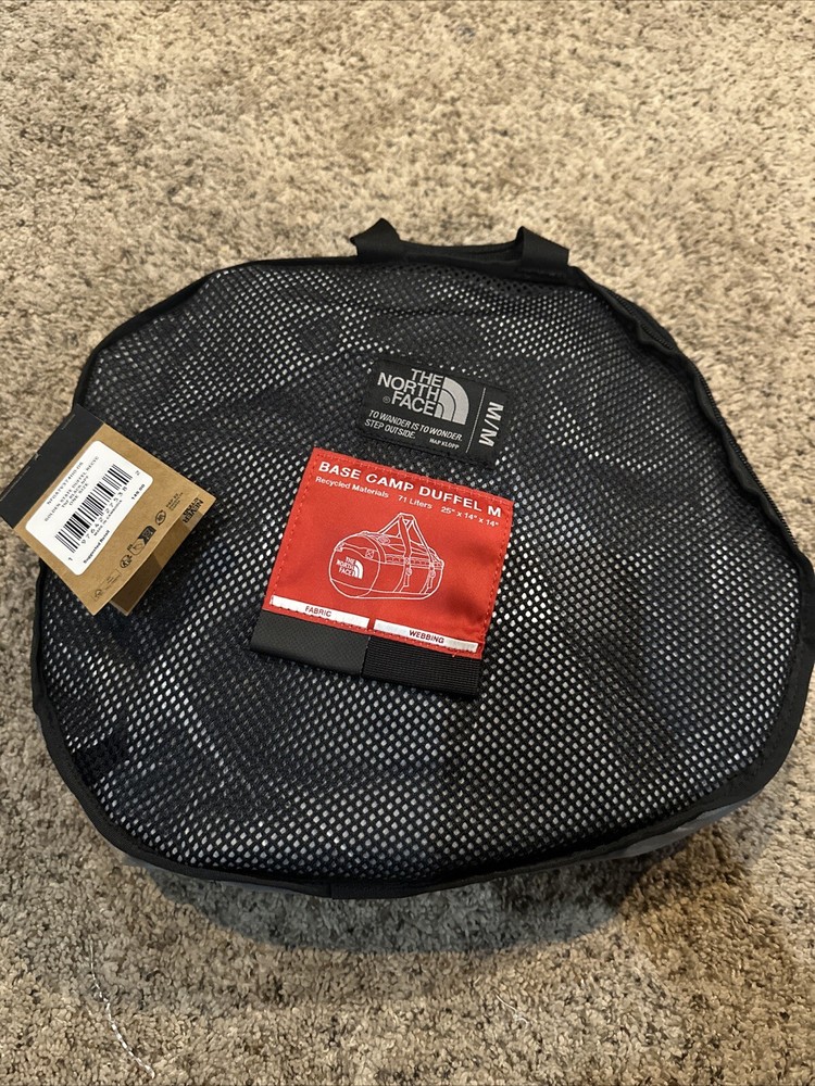 The North Face Base Camp 71L Medium Duffel Bag in Black
