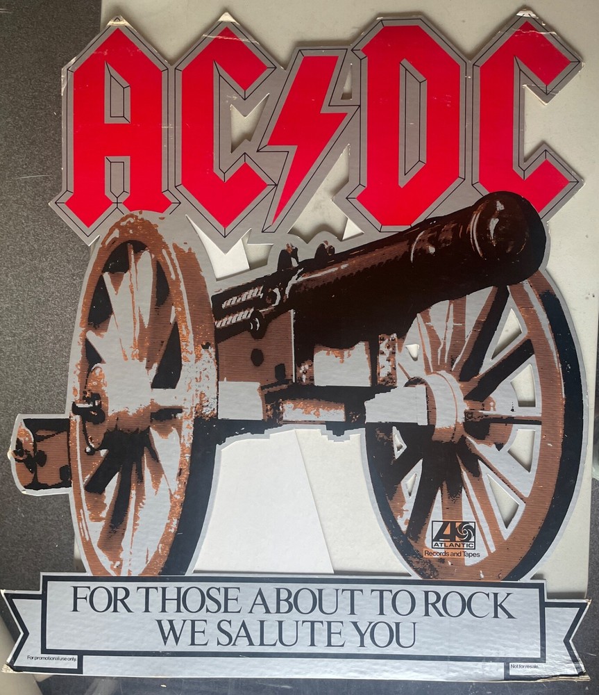 Original Rare Vintage 1981 AC/DC 