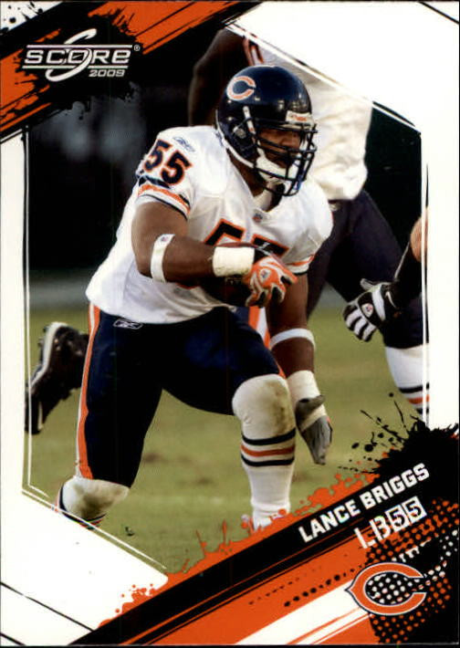 2009 Score Glossy Chicago Bears Football Card #54 Lance Briggs