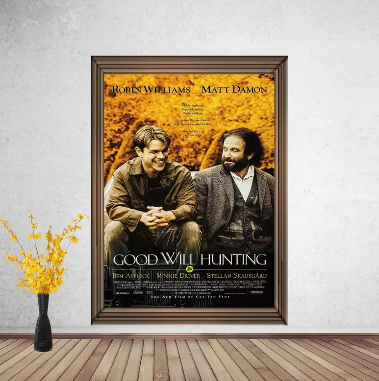 Good Will Hunting Classic Movie Poster, Home Decor, Vintage Movie Poster,