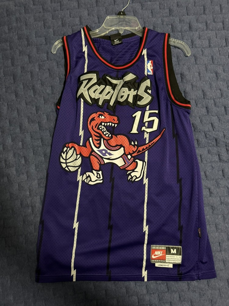 Nike Toronto Raptors Vince Carter #15 Jersey Size M + 2” Length