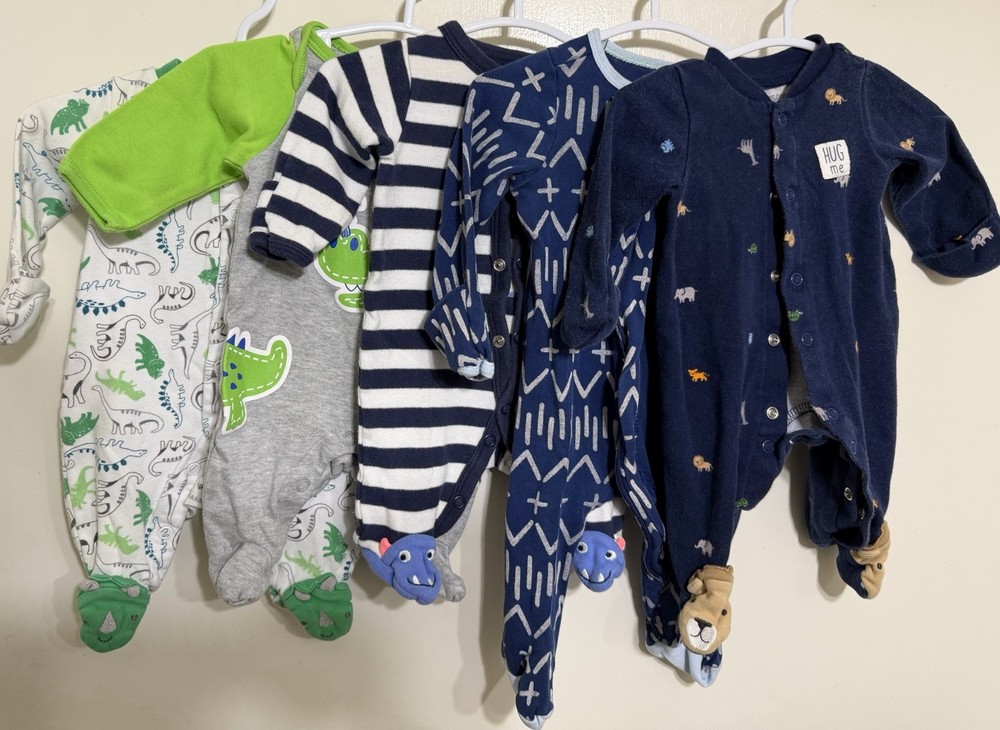 Assorted Newborn Baby Boy lot of 18 items
