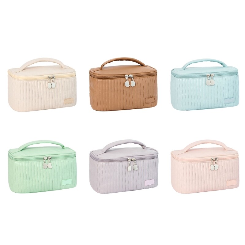 Multipurpose Large Capacity Travel Toiletry Bag with Handle for Women