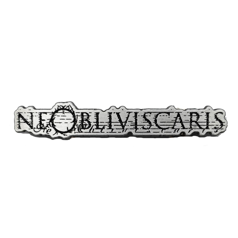 NE OBLIVISCARIS Logo Metal Pin Badge - Band Merch Collectible