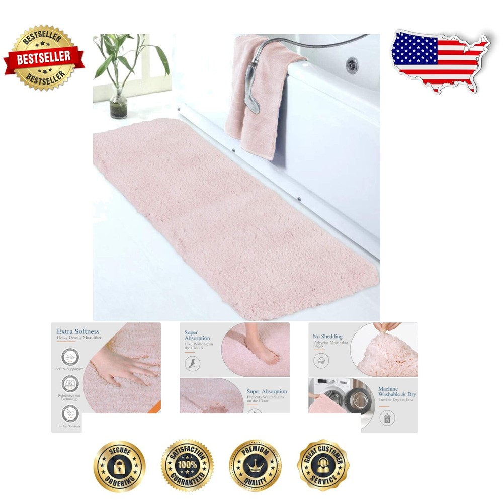 Luxurious Blush Bath Mat - 24