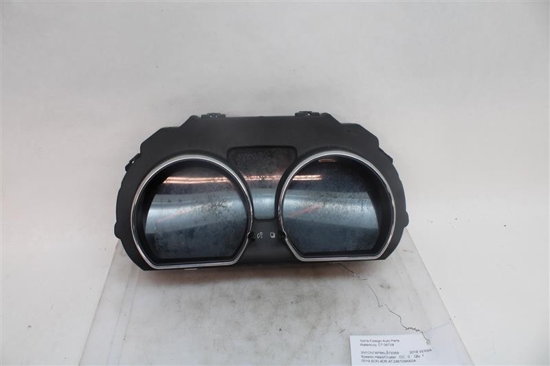 Used Speedometer Gauge fits: 2019 Nissan Versa cluster Sdn MPH S Grade A