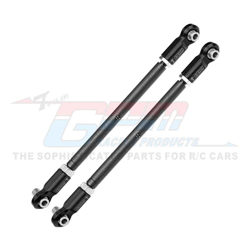 Carbon Steel Front Steering Rod with 7075 Alloy Ends for Traxxas X-Maxx 1/5 Scale