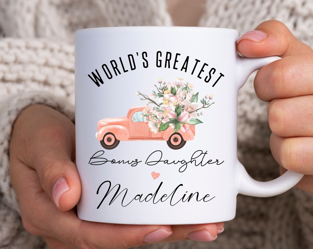 Personalized Gifts For Bonus Daughter Bonus Daughter Gift For Stepdaughter Mug