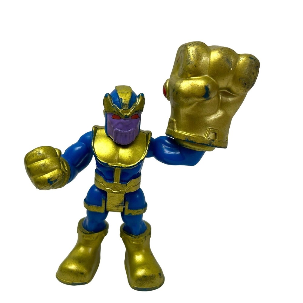 Thanos Figure Playskool Heroes Marvel Super Hero Power Up Squad