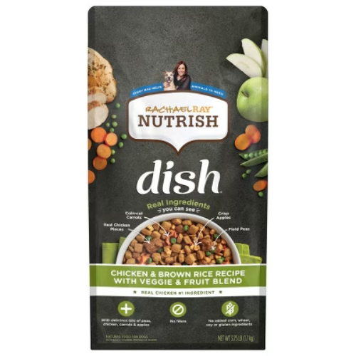 Rachael Ray Nutrish Dish Chicken Veg Fruit Brown Rice Dry Dog Food