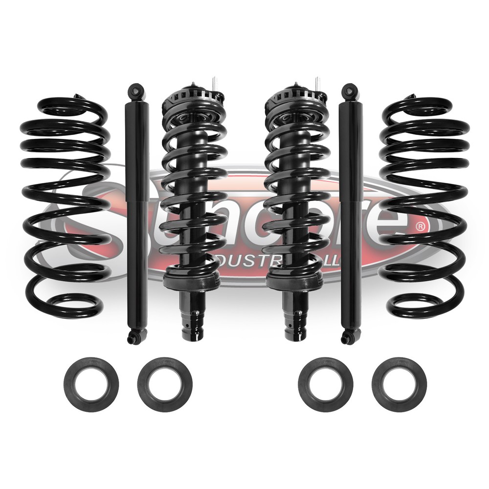 2005-2009 Saab 9-7x 4 Wheel Suspension Conversion to Coil Springs & Struts