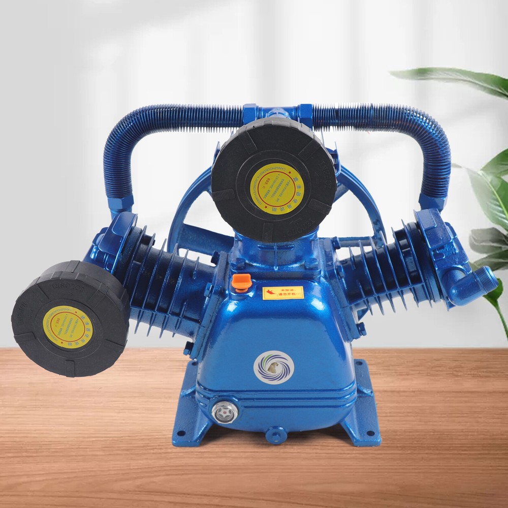 10HP 3-Cylinder Cast Iron Air Compressor Pump 31.7SCFM 7.5KW