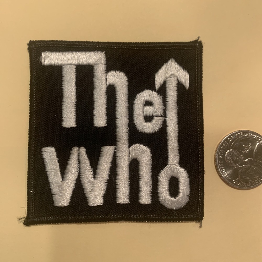 RARE NEW Vintage The Who Rock N Roll Sew On Patch! Unused