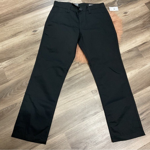 Volcom Frickin Black Skate Chino Pants Size 29 NWT
