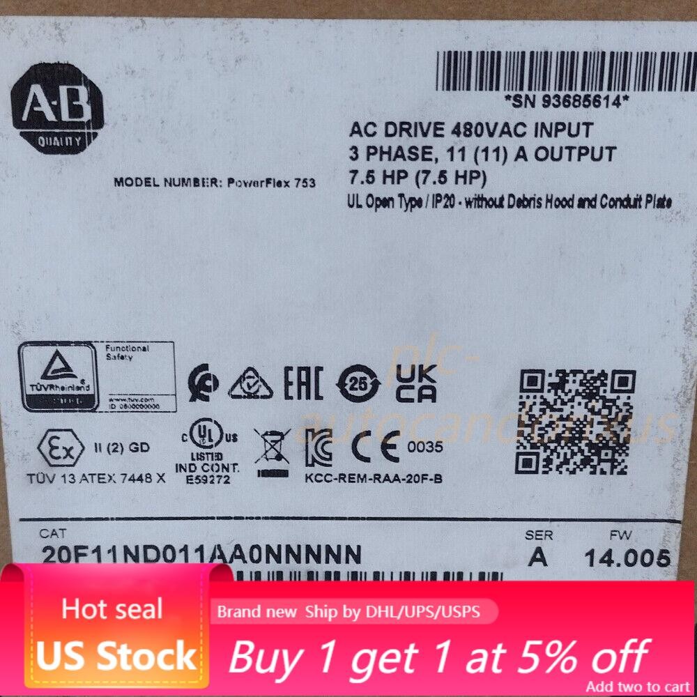 NEW IN BOX 1PC AB 20F11ND011AA0NNNNN Allen Bradley Free Shipping US