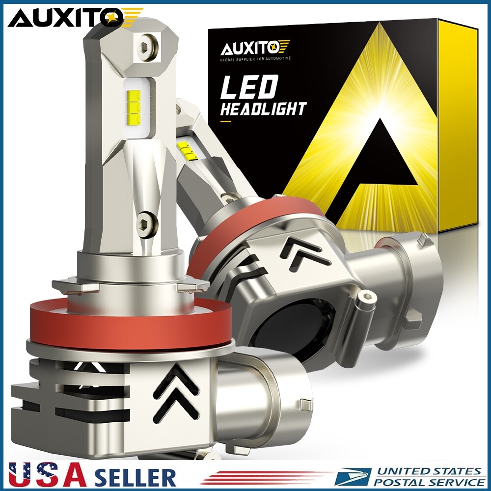 H11 H8 H9 LED Headlight Bulbs Kit 10000W 1000000LM Hi/Lo Beam Super Bright White