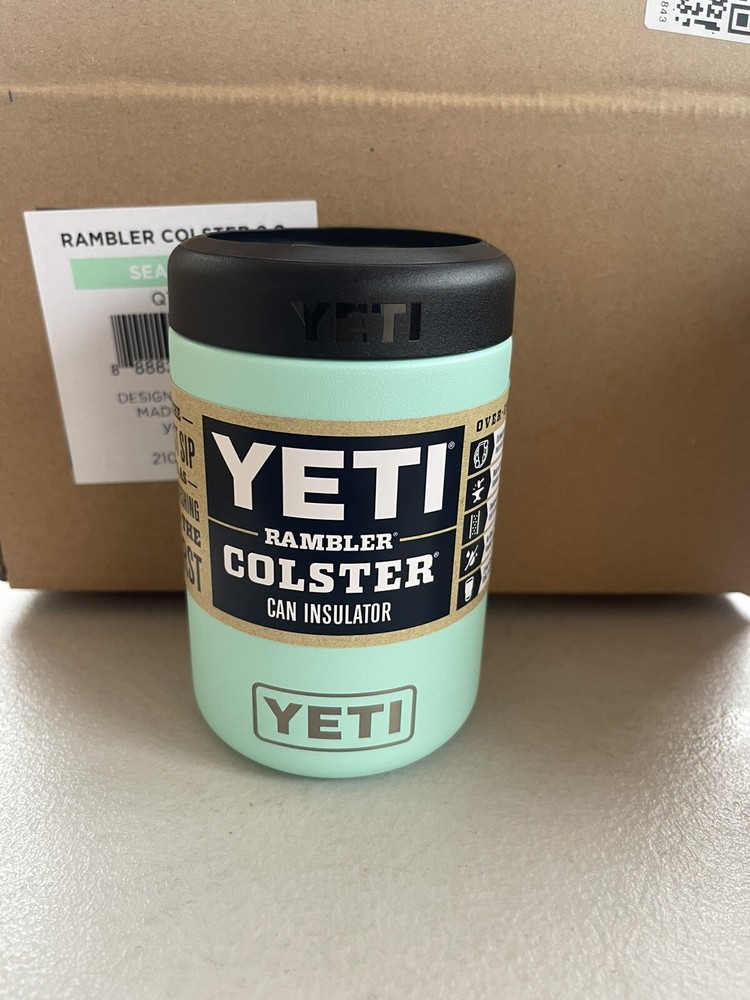 YETI Rambler  Colster 2.0 Slim Can 12oz Insulator - Seafoam NEW