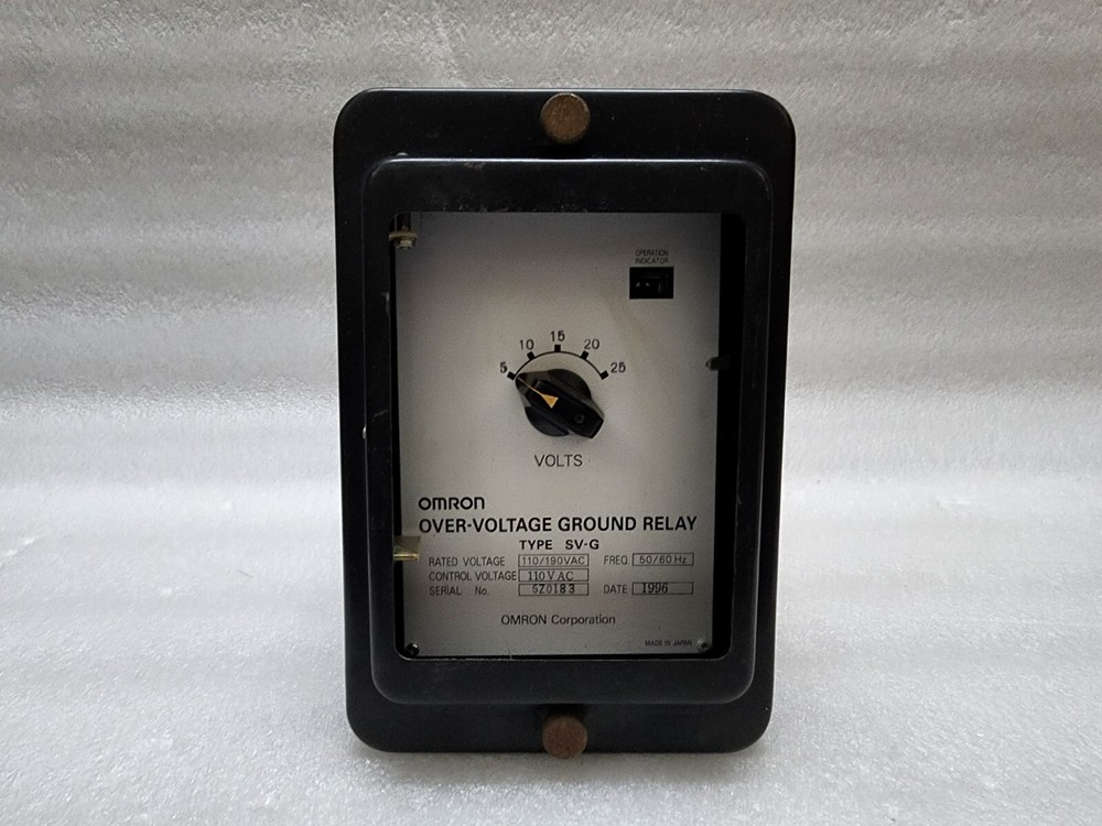OMRON SV-G SURGE GROUNDING RELAY 110VAC