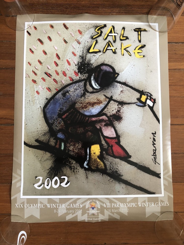 1997 Salt Lake 2002 Winter Olympic Games Ski Racer Cristobal Gabarron 24