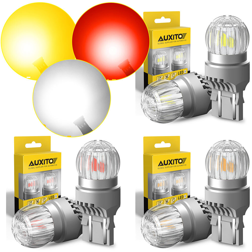 White/Red/Amber AUX 7443 7440 7441 Backup Reverse Light Bulbs Replace Halogen M