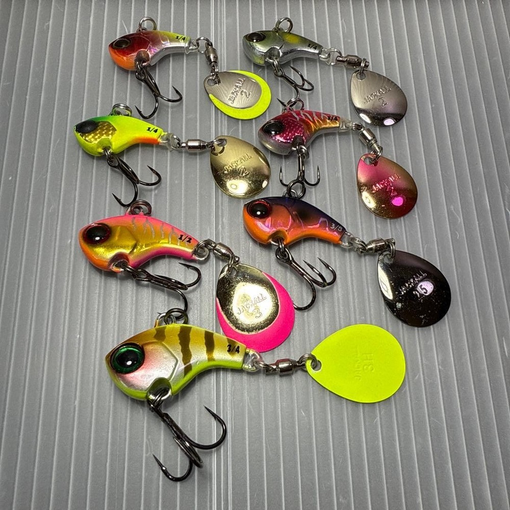 JACKALL Delaku Hard Lure Set 1/4oz 3/8oz 1/2oz 3/4oz Near Mint Condition